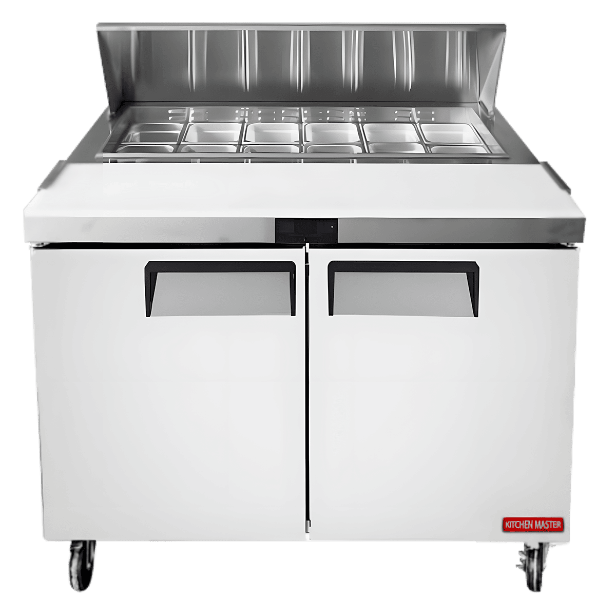 MESA ENSALADERA REFRIGERADA DE DOS PUERTAS